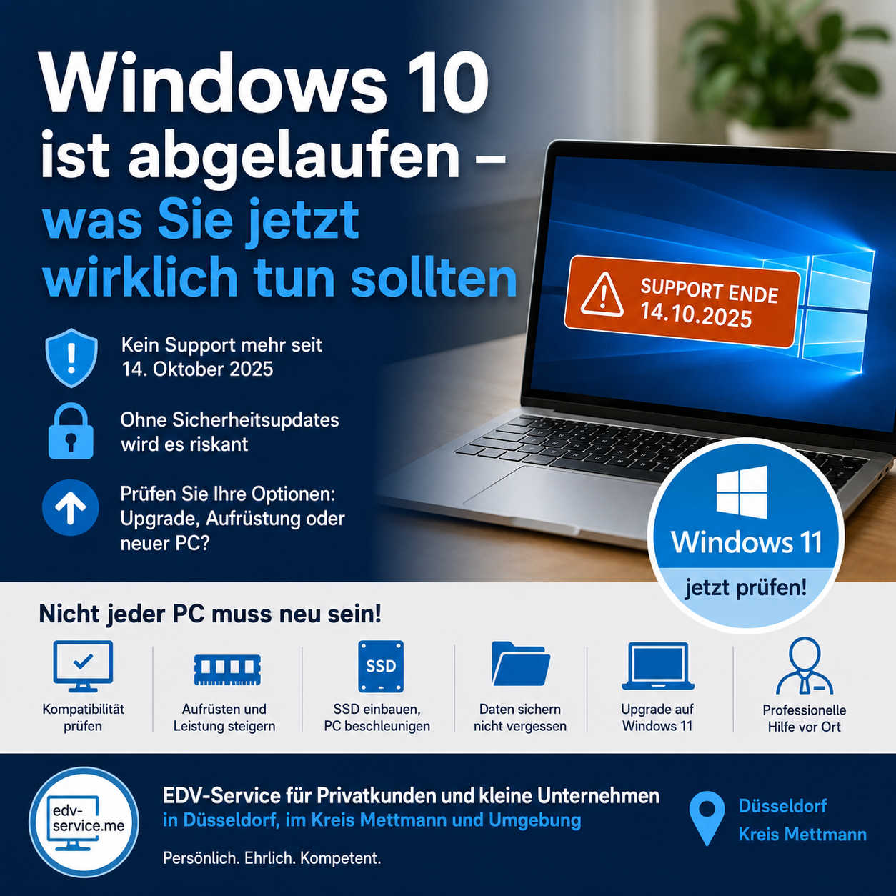Windows 10 ist abgelaufen – was Sie jetzt wirklich tun sollten